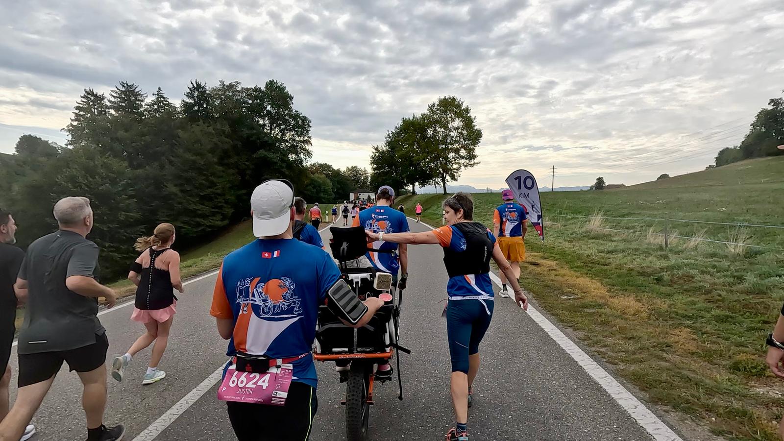 Morat-Fribourg 2026 — en course