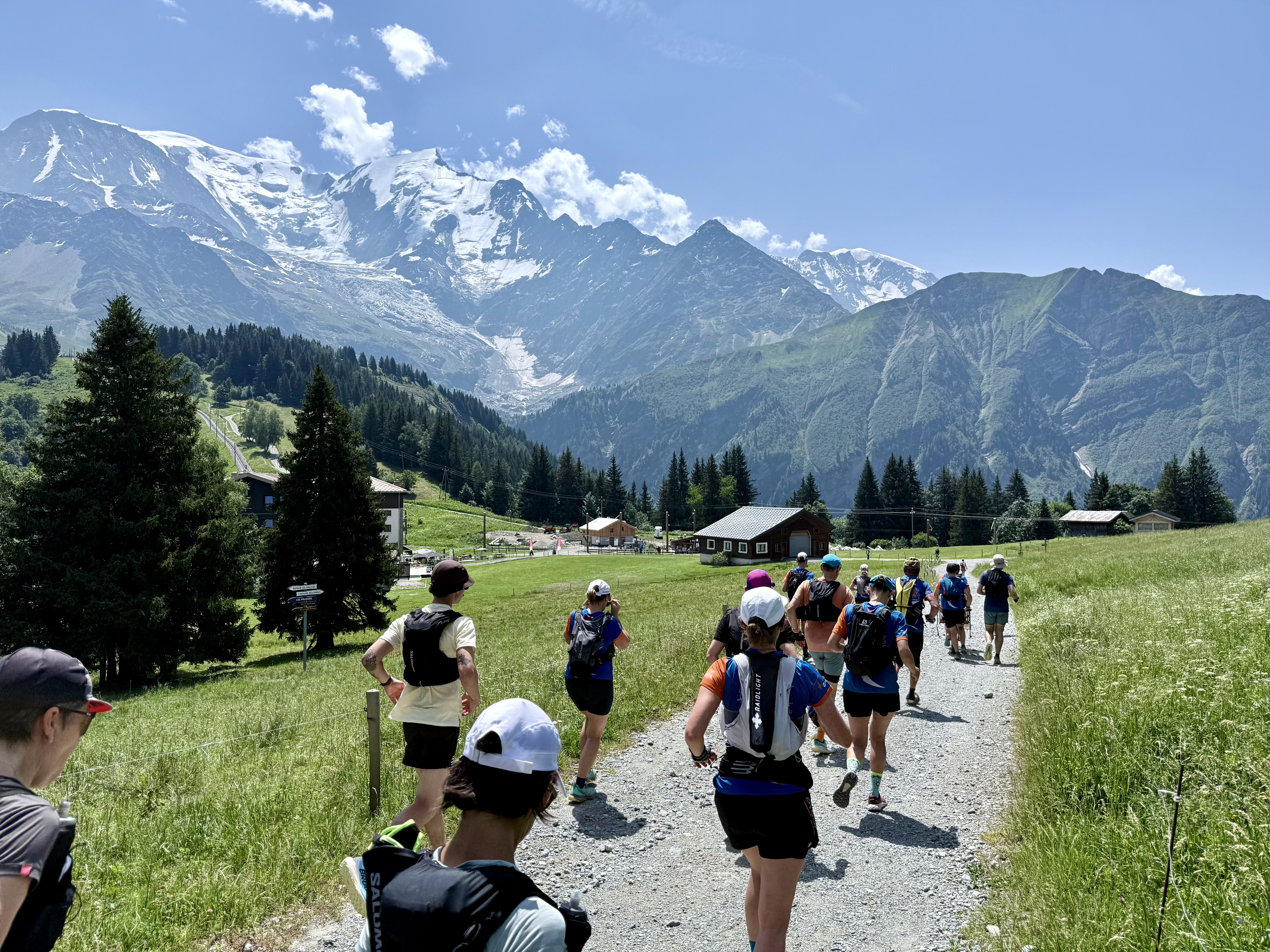 Tour du Mont-Blanc — Jour 1 — Les Houches → Les Contamines